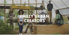 Desktop Screenshot of phillyurbancreators.org